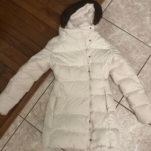 The North Face White Puffer Jacket